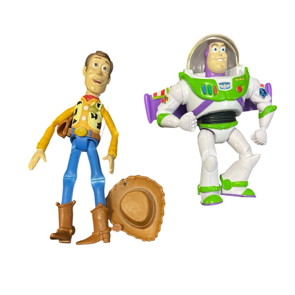 Buzz Lightyear & Woody Action Figures